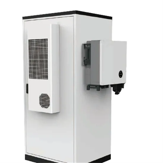 Is outdoor solar battery cabinet installed 