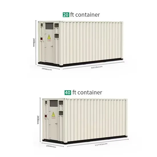 Pakistan energy storage solar container lithium battery